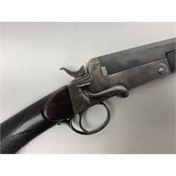 W.R. Pape Newcastle-upon-Tyne .297/250 Rook rifle, the 69cm (27