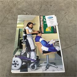 Permobil LSA Lifestand seated and standing wheelchair
