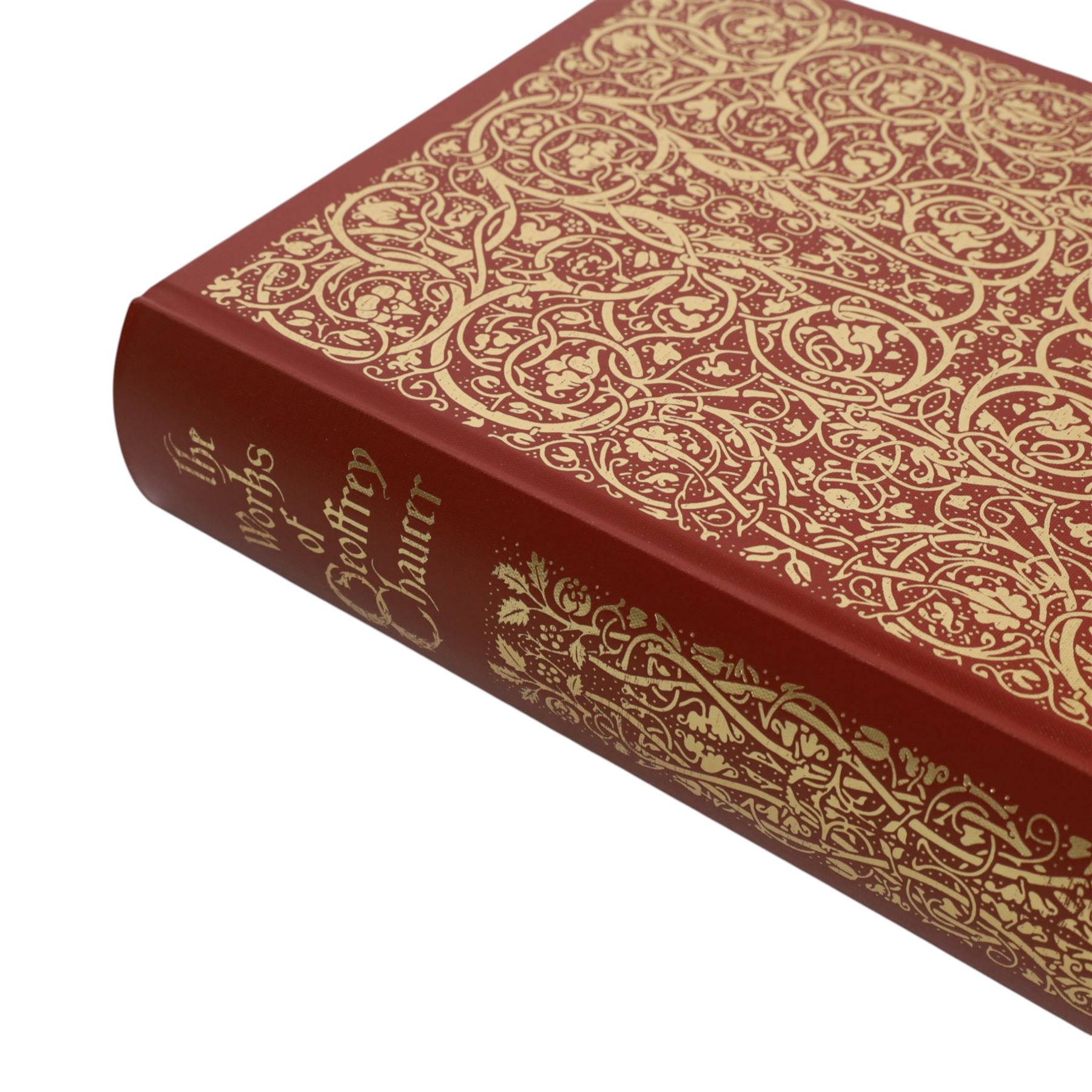 William Peterson: The Works of Geoffrey Chaucer, The Kelmscott Chaucer, Folio Society hardback in slipcase