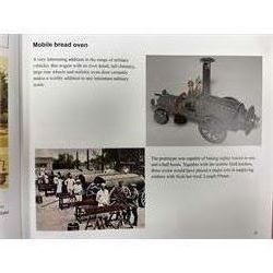 Ernst Plank; Pontoon diorama, with three wagons, pontoon boats, wooden planks and joints with all passengers and drivers, circa 1912, diorama is displayed in book Ernest Plank Miniatures; Vehicles, Transport Toys & Accessories by Jeff Carpenter pages 29 and 30  