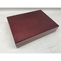 Arthur Price cased canteen of stainless steel cutlery (56) 