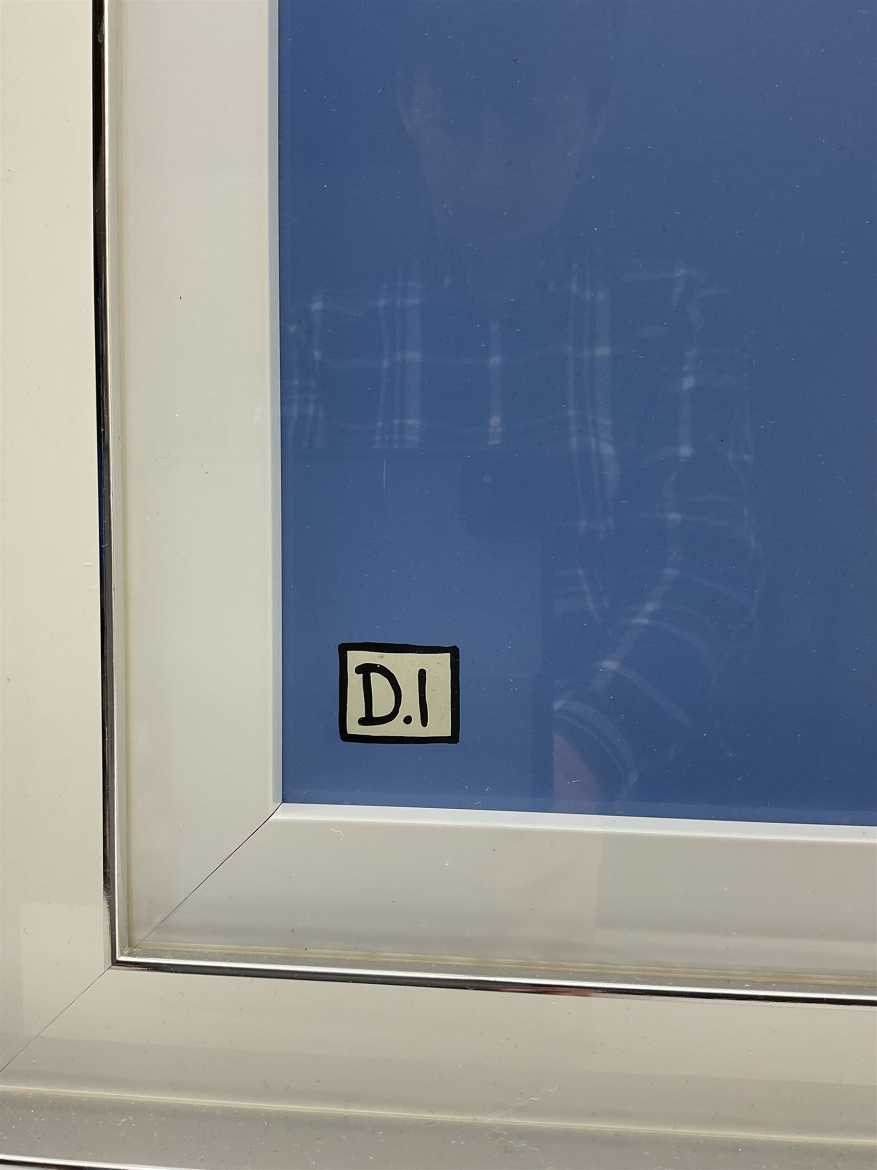 Dylan Izaak (British 1971-): Big Ben, oil on aluminium signed with initials 59cm x 49cm 
Provenance: purchased by the vendor from Whitewall Galleries