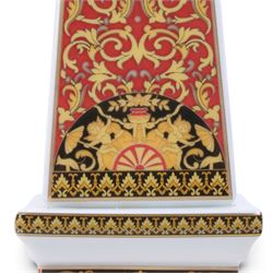 Rosenthal for Versace Medusa obelisk, H38cm