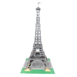 Lego Eiffel Tower no. 10181, 1:300 scale, built, with box and instructions