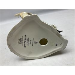 Two Royal Worcester figures from the Victorian Ladies series comprising of Alice and Cecilia, H21cm 