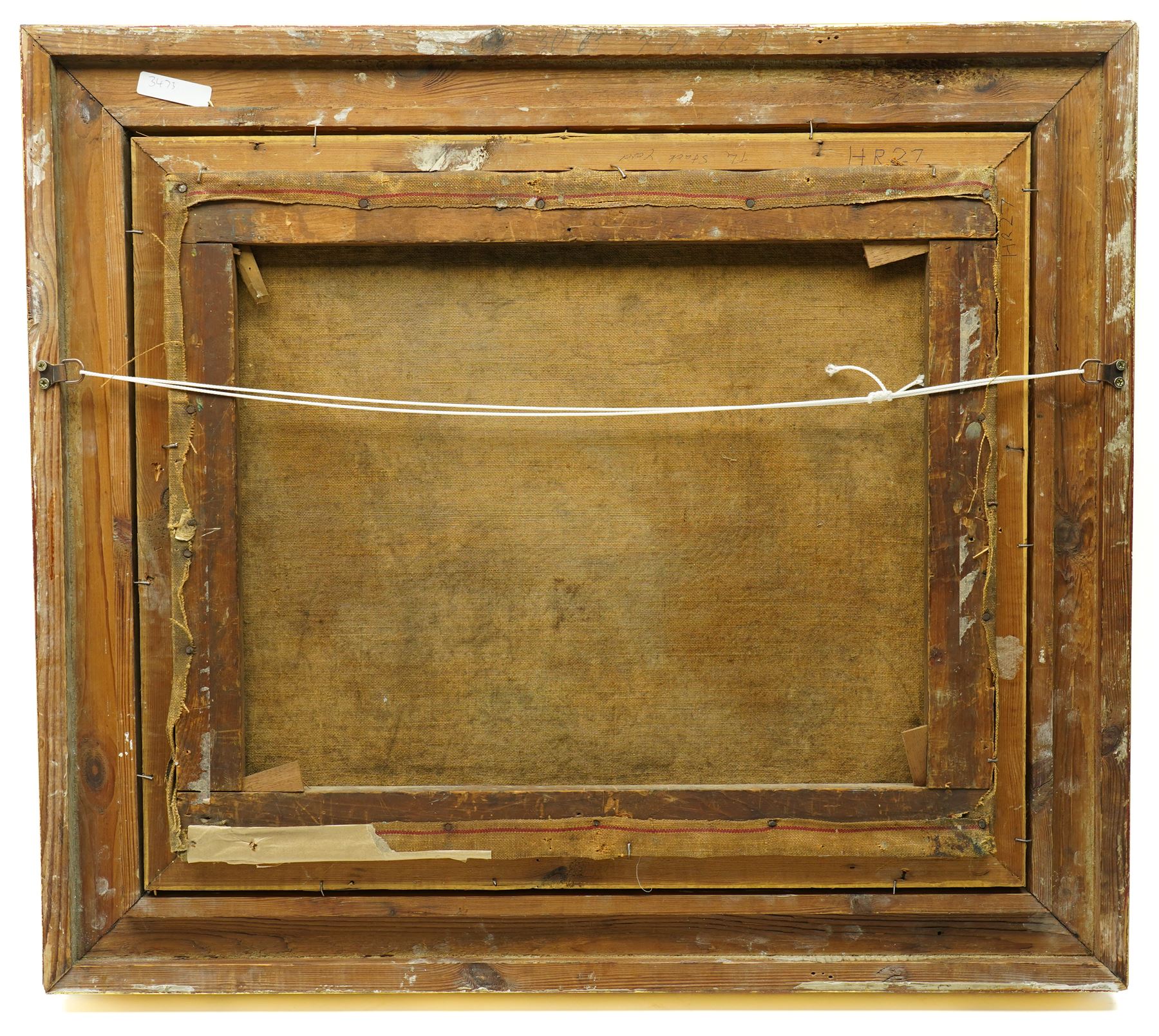 Herbert F Royle (British 1870-1958): The Stack Yard, oil on canvas signed 50cm x 60cm