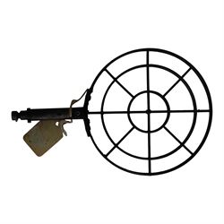 WWII German MG42 anti-aircraft spider sight, with WaA inspection mark, H17cm