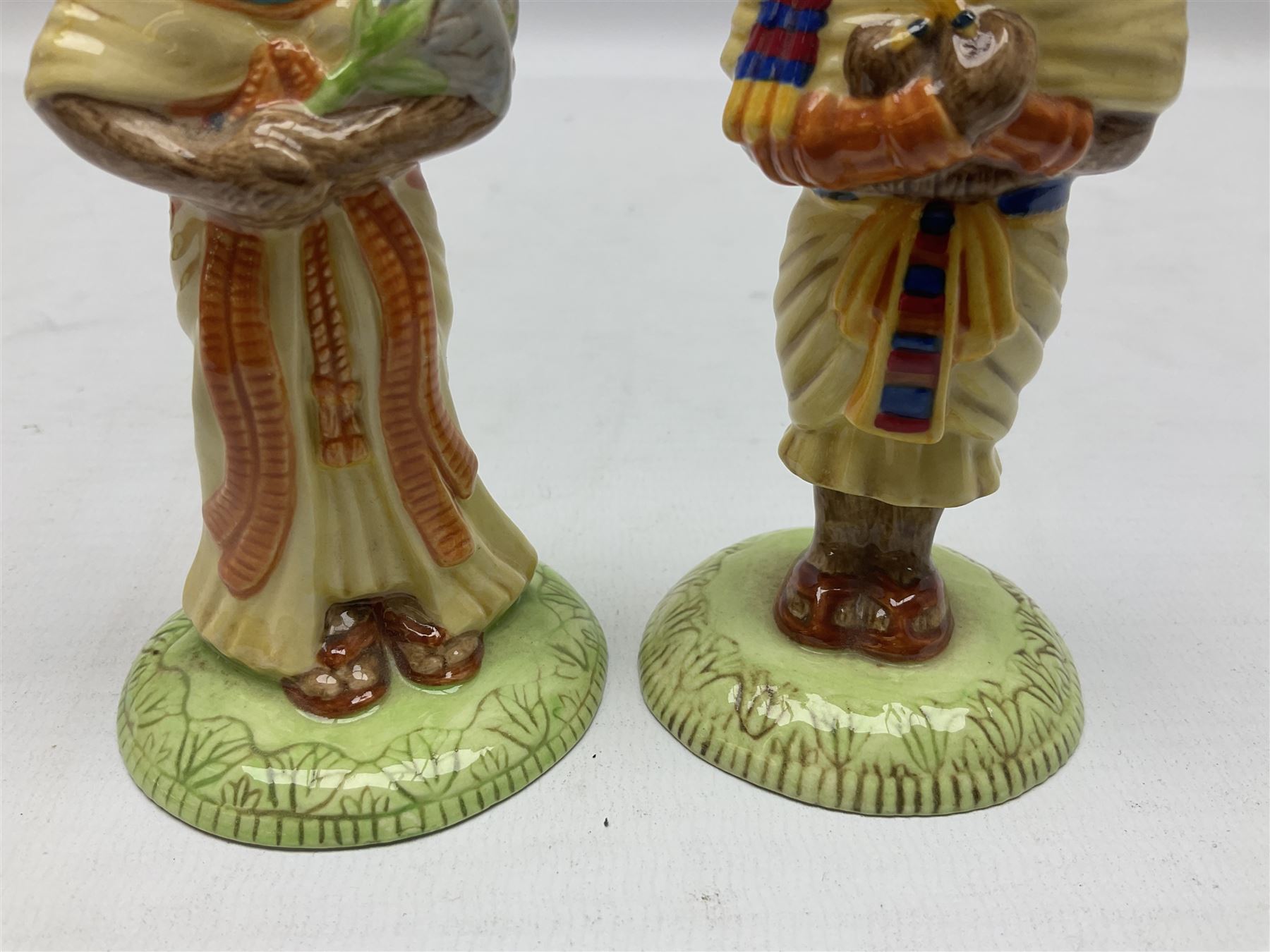 Two Royal Doulton Ancient Egyptian themed Bunnykins figures, with boxes (2)