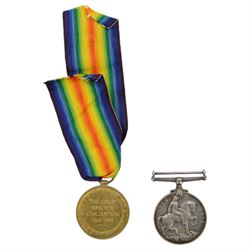 WWI two pairs of medals, British War Medal and Victory Medal,  awarded to 119982 Cpl Jesse Francis Stevens Royal Army Medical Corps and L.Z 6415 S.G Roffey Tel. Royal Naval Volunteer.Reserve, together with with two other WWII medals, 1914 Christmas tin and ephemera 