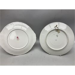 Paragon Victoriana Rose pattern tea service six and Paragon Country Lane pattern tea service for two and Vienna style plate