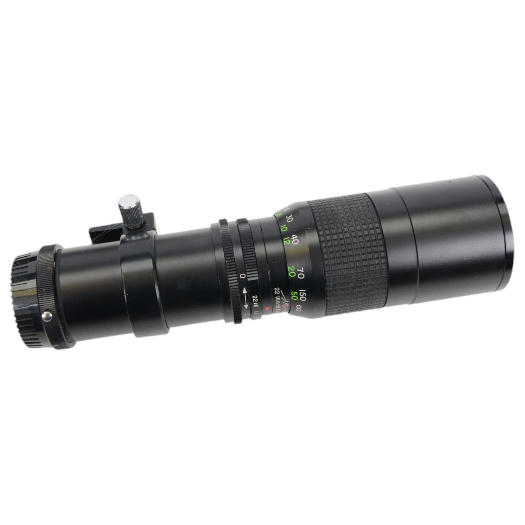 Olympus OM10 camera body serial no. 2279129, together with an Olympus OM-System S Zuiko Auto-Zoom 35-70mm 1:4 lens serial no. 283352, a Paragon 1:5.6 f=300mm 62 lens serial no. 12053, Hoya HMC Tele-Auto f-135mm 1:2.8 52 lens serial no. 638199, Tokina SD 70-210mm 1:4-5.6 52 serial no. 8844630, Olympus OM winder 2, Colly miniature/spy camera and other accessories in a Fotima carry case