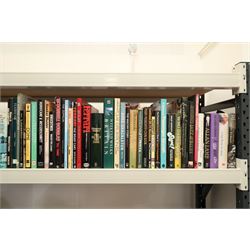 Collection of books to include, motoring, auto-biographies, The Modern Motor Engine I, II & III, cooking, music, fiction and non-fiction