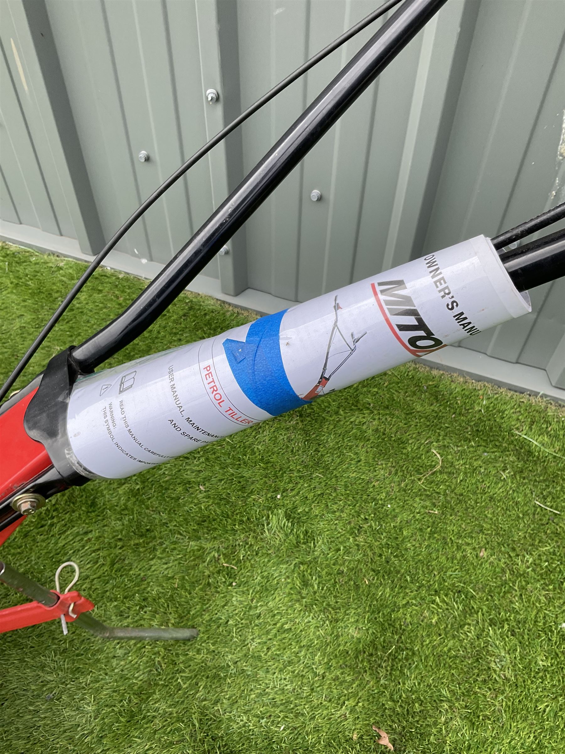 Mitox petrol tiller 4035PC Briggs and Stratton 500 series  - THIS LOT IS TO BE COLLECTED BY APPOINTMENT FROM DUGGLEBY STORAGE, GREAT HILL, EASTFIELD, SCARBOROUGH, YO11 3TX