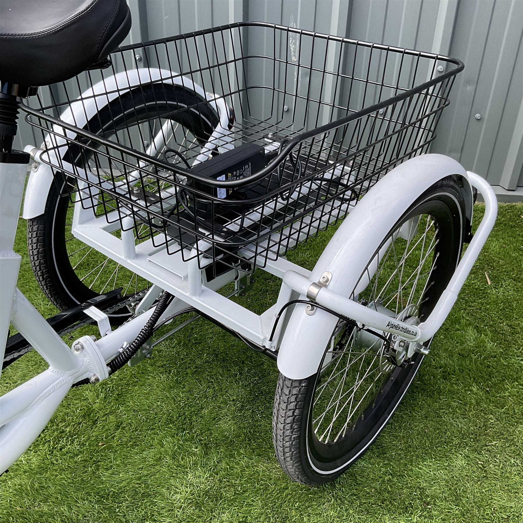 Alpine ProMax E-tricycle 25km/h, C961, disc brakes, front and rear/brake lights, with charger, full working order with very little use - THIS LOT IS TO BE COLLECTED BY APPOINTMENT FROM DUGGLEBY STORAGE, GREAT HILL, EASTFIELD, SCARBOROUGH, YO11 3TX