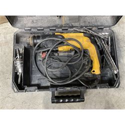 De-Walt jigsaw and a De-Walt SDS drill, cased (2)