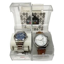 Swatch Irony chronograph stainless steel