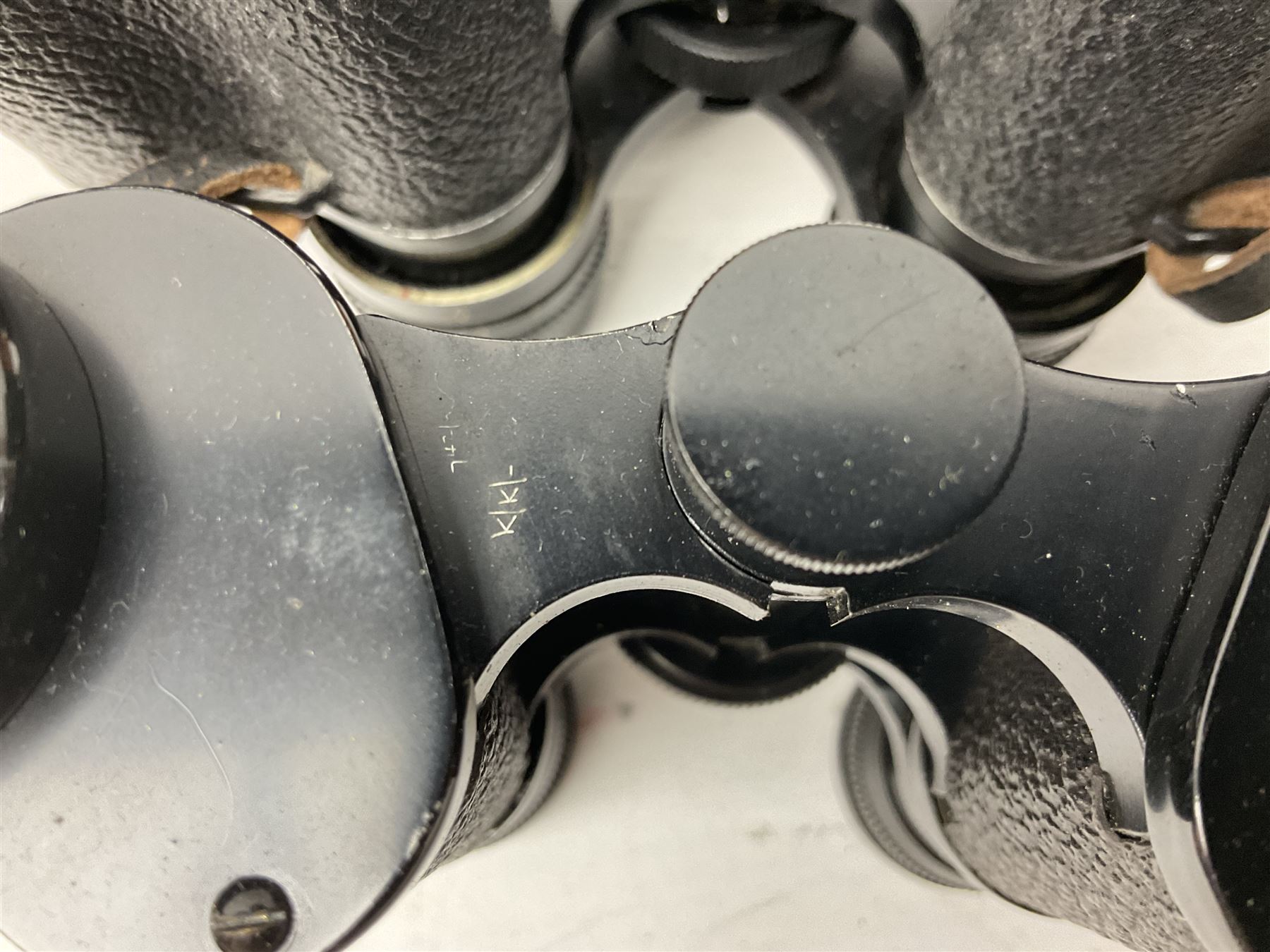 Eight cased pairs of binoculars, to include Noctovist Mk II 8x30, Prinz 8x30, Steiner Bayreuth 8x30, Springfield H.F.P 8x26 etc