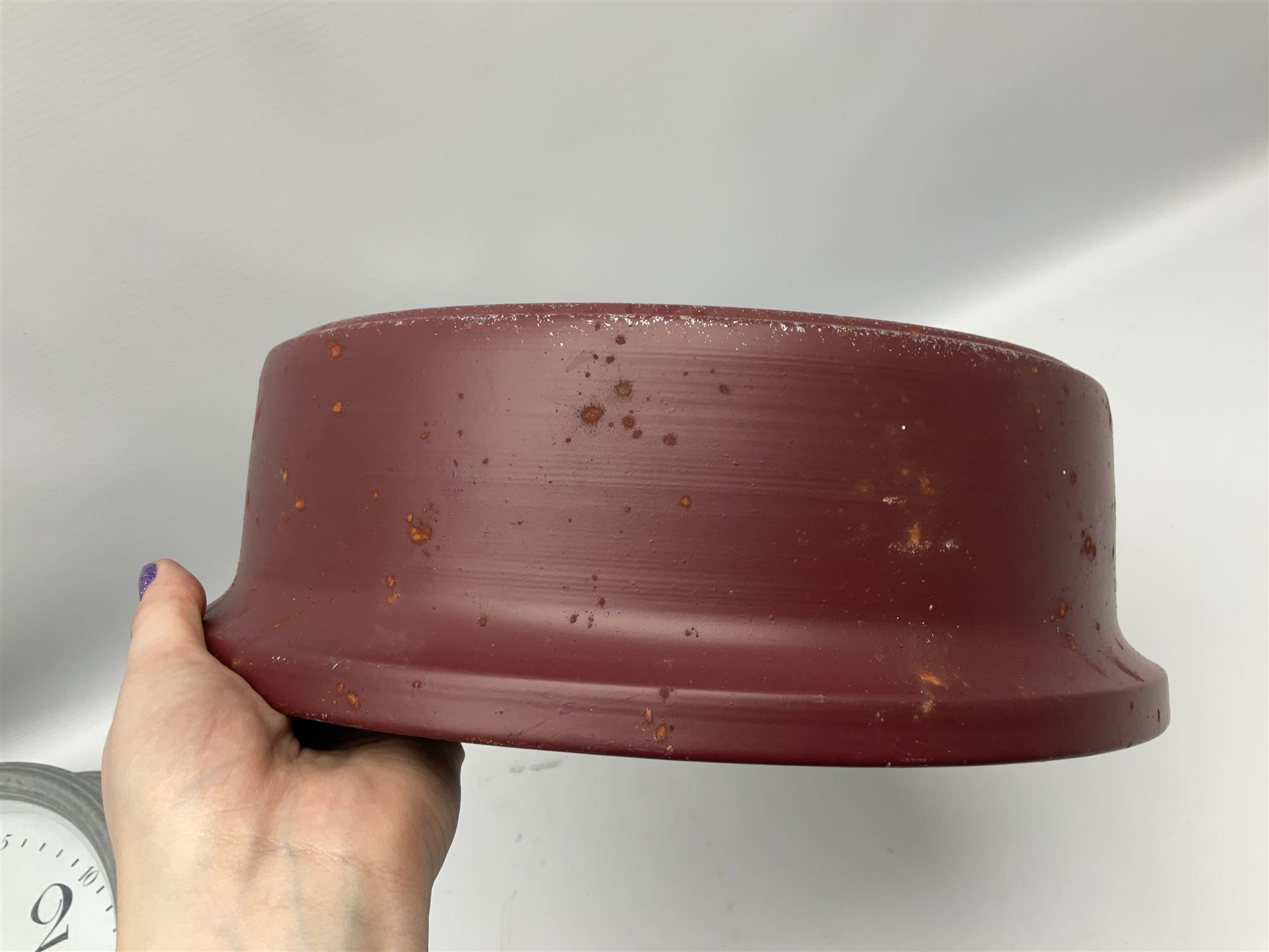 Esso Advertising Wall Clock, 'Put A Tiger In Your Tank', together with Jones & Co wall clock, largest example D40cm