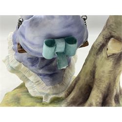 Two Royal Worcester figures from the Victorian Ladies series comprising of Alice and Cecilia, H21cm 