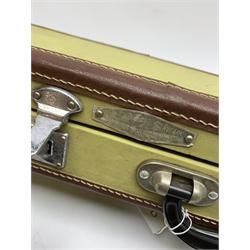 Skylark brass two-piece trombone, in fitted case with mouthpiece