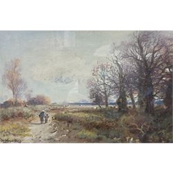 William Manners (British 1860-1930): 'Returning Home', watercolour signed, titled verso 15...