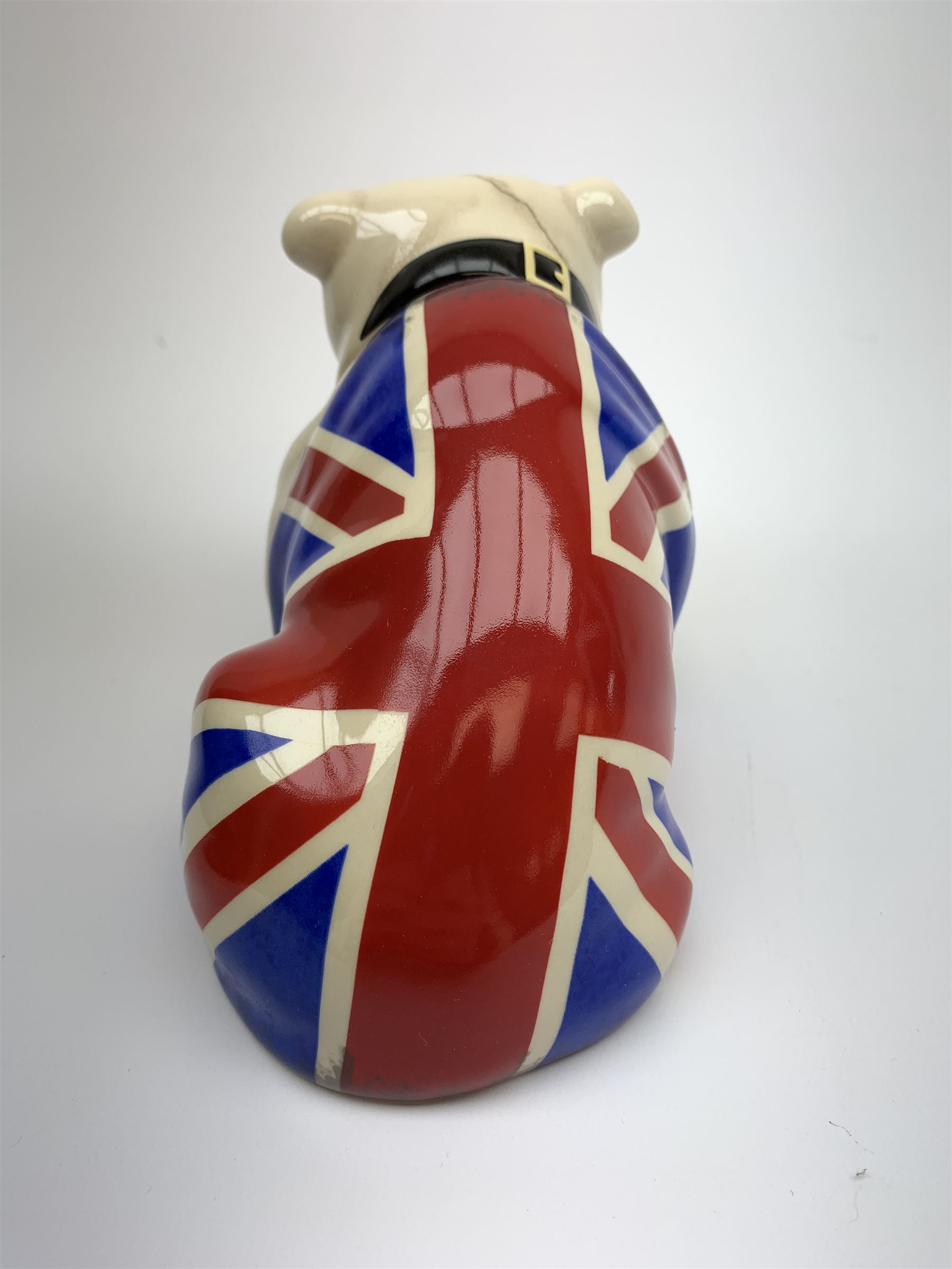 A Royal Doulton James Bond Spectre Edition figure of a bulldog, Jack The Bulldog, DD007M, in maker's box. 