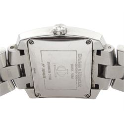 Baume & Mercier Hampton Spirit ladies stainless steel quartz wristwatch, No. 65446, boxed