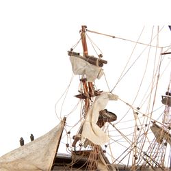 Wooden scale model of HMS Victory, upon a wooden stand with name plaque, H72cm L92cm