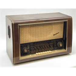 A Vintage Blaupunkt Milano radio, H37.5cm L57cm.