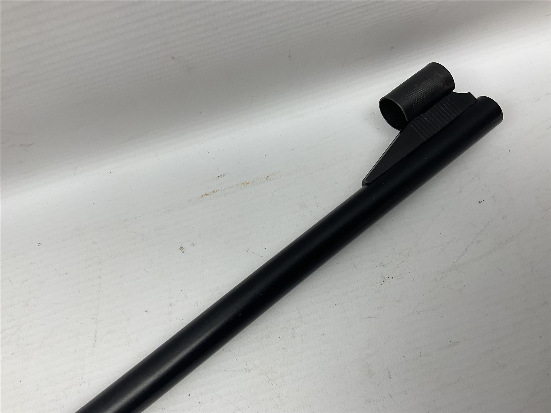 BSA Meteor .22 cal. air rifle with break-barrel action, serial no.TH80547, L106.5cm overall; in original box with accessories. NB: AGE RESTRICTIONS APPLY TO THE PURCHASE OF AIR WEAPONS.