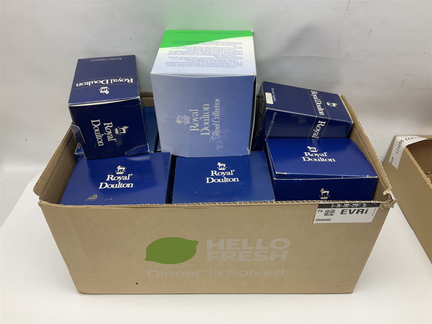 Ten Royal Doulton figures, to include Lydia HN1908, Goody Two Shoes HN2037, May HN2746, A Single red Rose HN3376, etc, nine with original boxes 