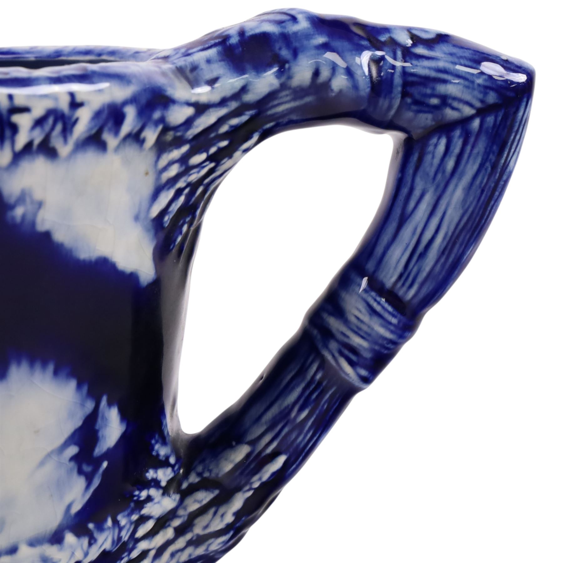 Late 19th century, Ironstone Canadian Confederation jug, H25cm 