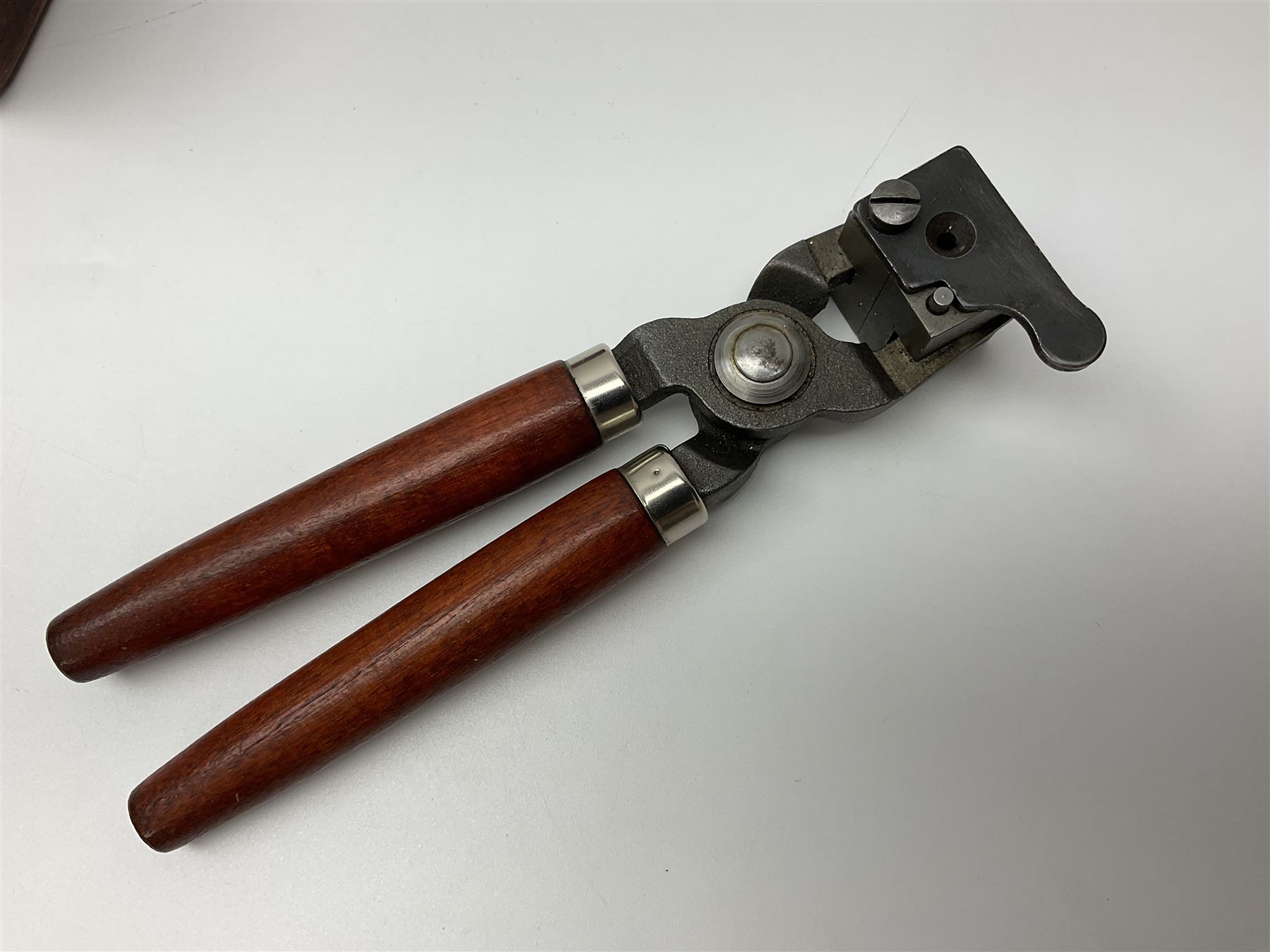 Three modern bullet moulds comprising Lee double cavity .44 calibre, boxed with instructions; and two Lyman .38 calibre; all in unrelated 19th century mahogany box