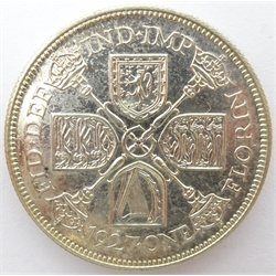  Great British King George V 1927 proof florin, housed in a small case  
