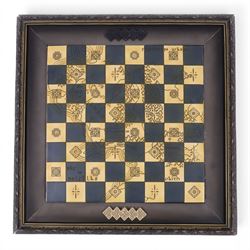 Eaglemoss Lord of the Rings Chess Collection, comprising chess board, ninety-seven boxed chess pieces and corresponding magazines