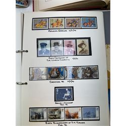 Great British and World stamps, including Australia, Austria, Belgium, Bermuda, Brazil, Bulgaria, Canada, Chile, Denmark, Finland, France, Germany etc, housed in various albums, folders and loose