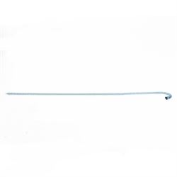 Victorian twist-glass walking stick, L138cm