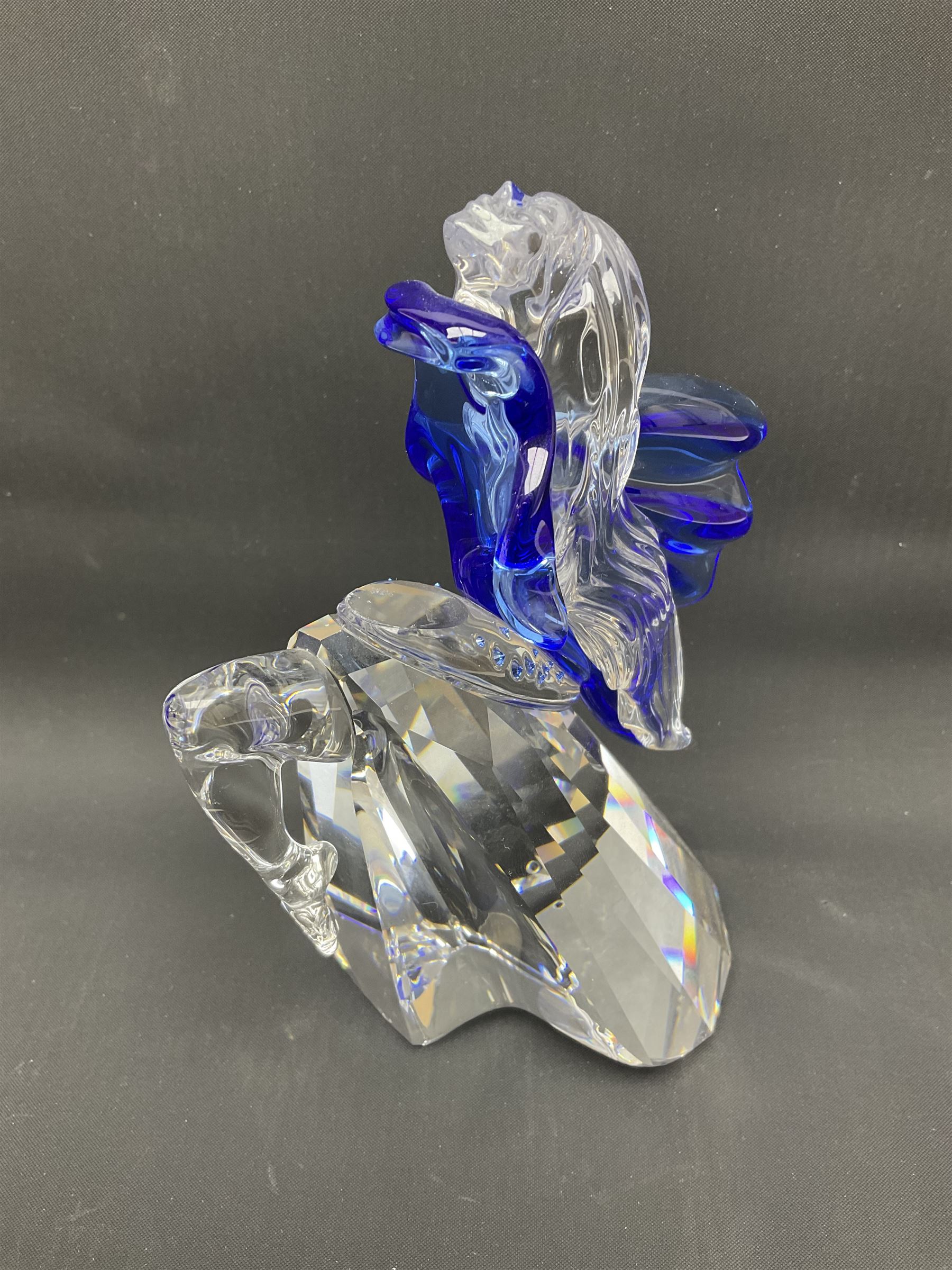 Swarovski Crystal animals, to include sheep, pigs, antelope, cockeral and hen, chicks, Pegasus, owls, giraffe, etc, together with Swarovski Crystal dancer, Isadora