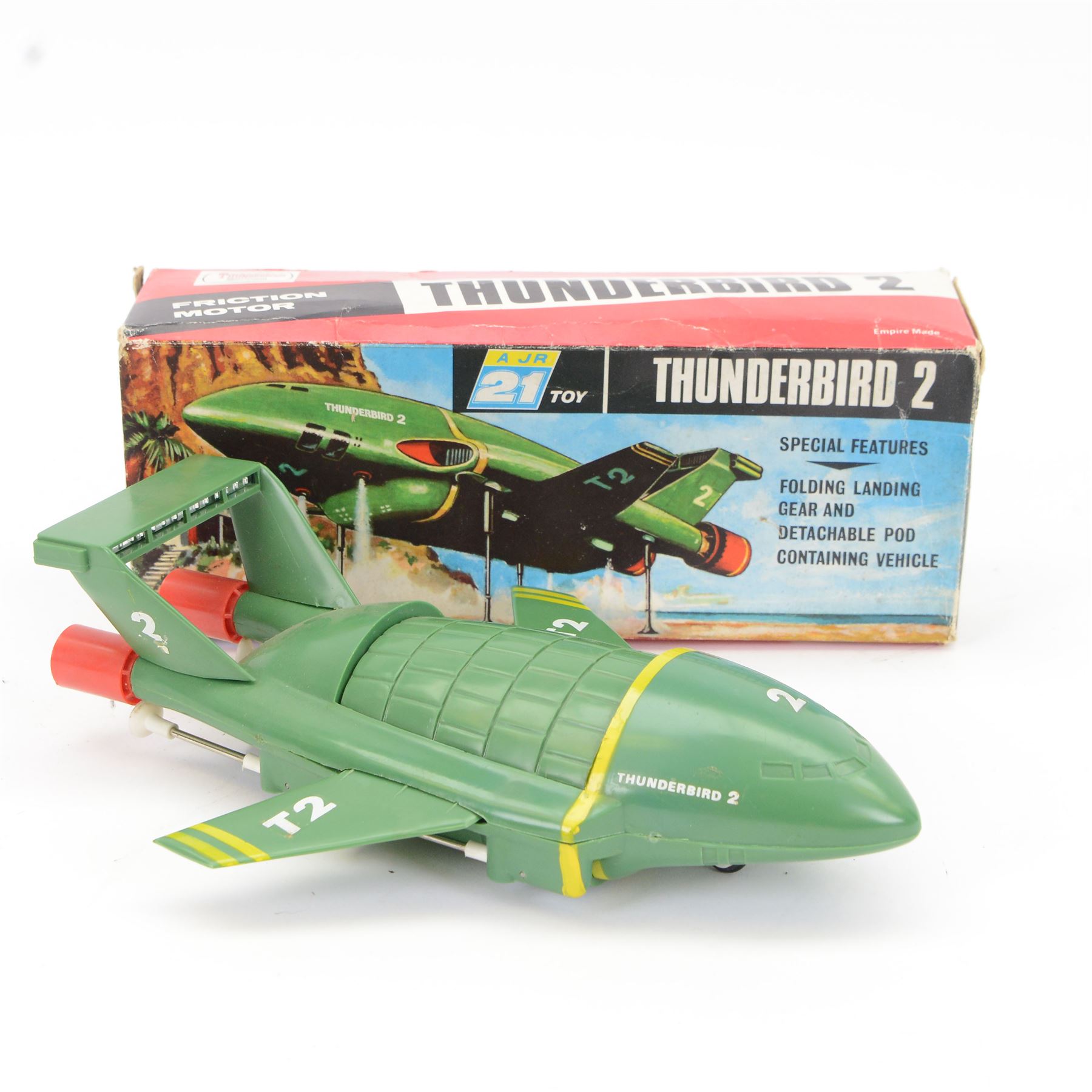 JR Century 21 Toys Thunderbird 2 plastic model, boxed