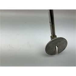 Adjustable Gamebird shooting stick, together with Mills Munitions shooting stick, Featherwate shooting stick, five others and two wooden walking sticks.  