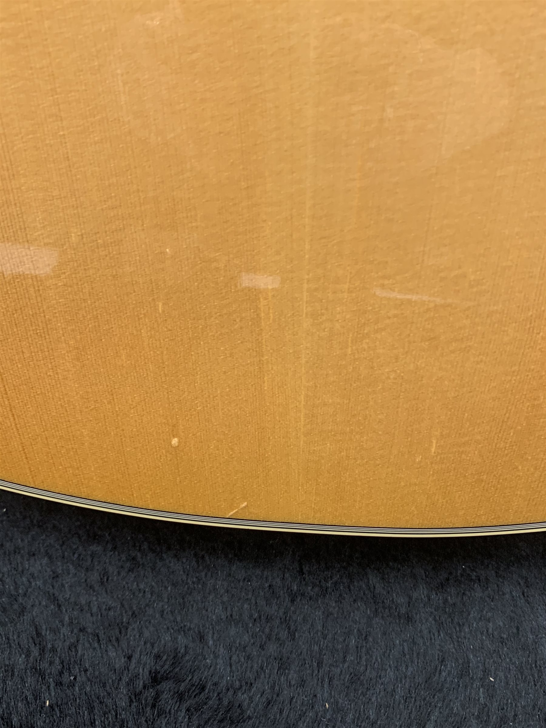  Yamaha model LLX6A acoustic/electric guitar with rosewood back and sides and spruce top, fitted with Yamaha tuner, serial no. QPH150011, L104cm, in hard carrying case. From the collection of the late John Burgess of Beverley who played in the bands Penjants, Wine, Strollers, Revox, Sound Foundation, Pickle Belly Alley, Ragamuffins and Jerryattricks.