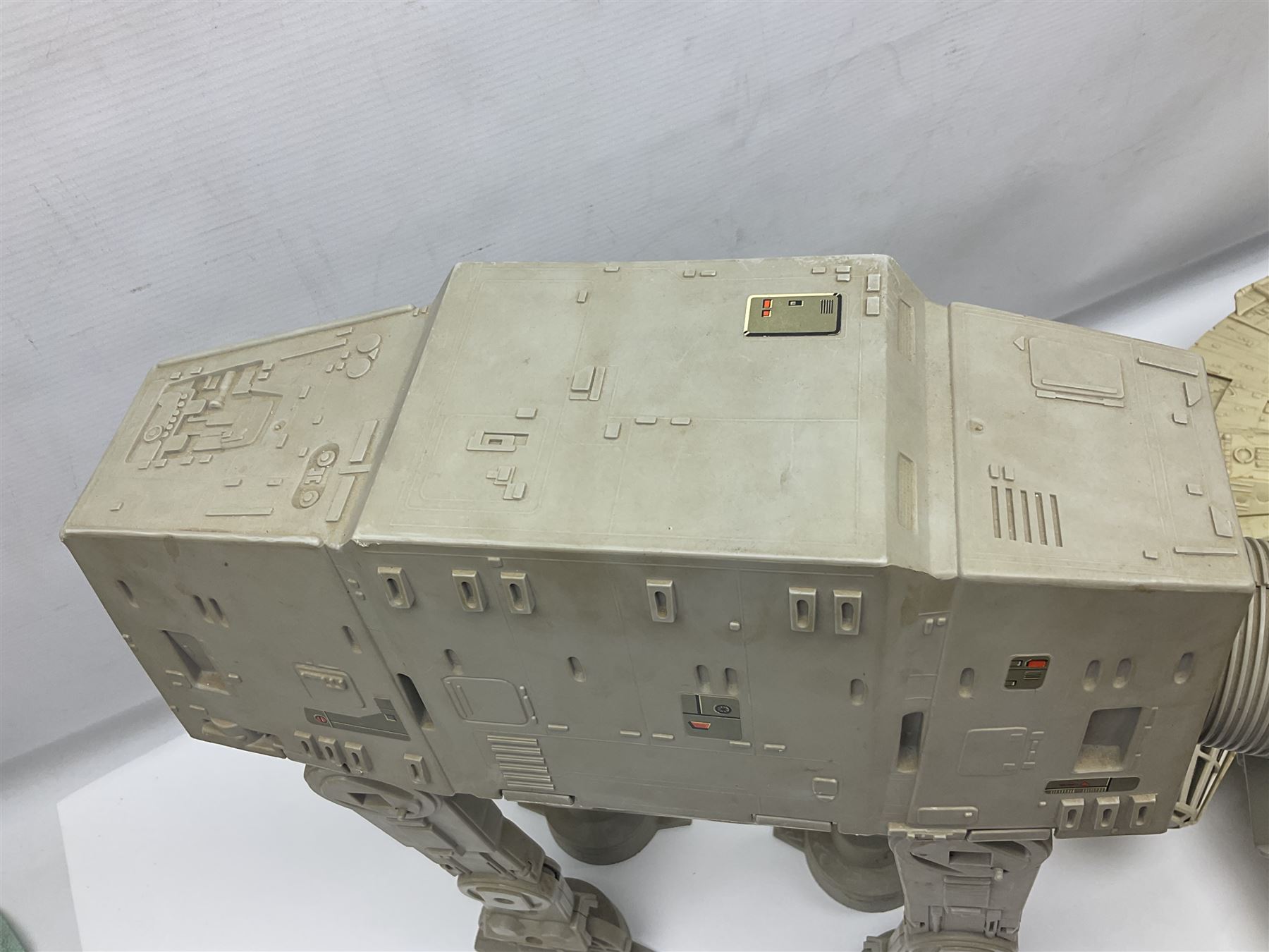 Star Wars - two unboxed vintage Star Wars vehicles comprising Millenium Falcon with 3 3/4