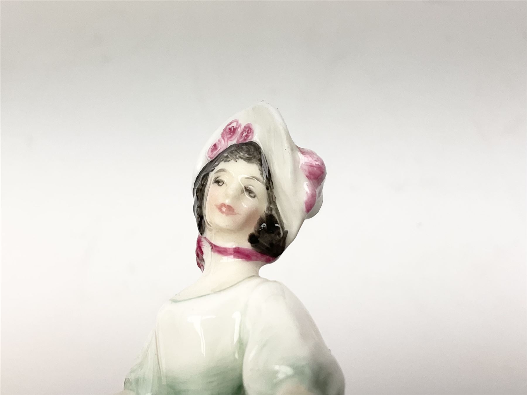 Royal Doulton Peggy Davies collection figures including Cherie HN2341, Debbie HN2400 and Royal Doulton miniature figures, Kirsty HN3213, Sunday Best HN3218, Sara HN3219, Ninette HN3215, Buttercup HN3908 and Fragrance HN3220.