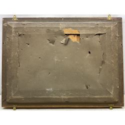 Ralph Reuben Stubbs (British 1824-1879): Shipping off the Coast, oil on canvas signed and dated 1858, 25cm x 40cm 
Provenance: from The Bell Hotel, Driffield