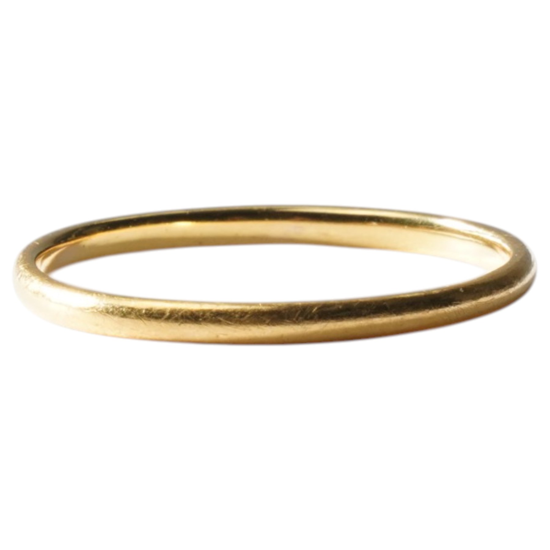22ct gold wedding band