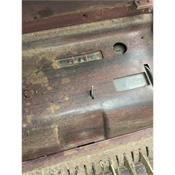 An Antique cash register, made by The National Cash register Co, Ltd. London, H43. 