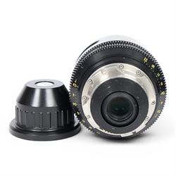 Cooke Mini S4/i 25mm T2.8 prime lens with PL mount, serial no. 8025-0714, with front and back lens caps