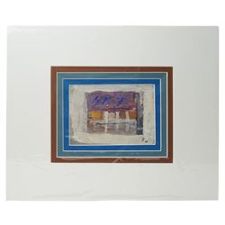 Ivan Peries (Sri Lankan 1921-1988 - Columbo '43 Group): Landscape with Shop Front, oil on cardboard signed with initials and dated '66, 14cm x 20cm (unframed) 
Notes: Ivan Peries was a founding member of the '43 group, a 20th century modern art group in Columbo (previously British Ceylon) in the mid-20th century. 
Provenance: The vendor was a very close friend of the artist and his family. These works were acquired from the wife of the artist - Veronica Peries, during the time she lived at Southend on Sea - UK.
