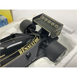 Ayrton Senna Racing Car Collection - Lotus Renault 97T 1985; boxed