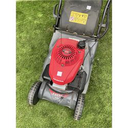 Honda GCV160 HRX 426 petrol lawnmower with roller, self propelled  - THIS LOT IS TO BE COLLECTED BY APPOINTMENT FROM DUGGLEBY STORAGE, GREAT HILL, EASTFIELD, SCARBOROUGH, YO11 3TX